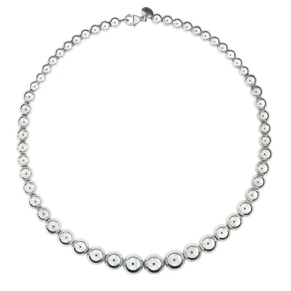 Cheapest Silver ball Necklace - like Tiffanys